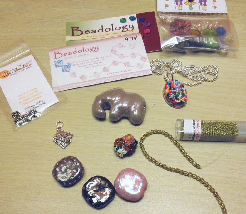 African ceramic beads