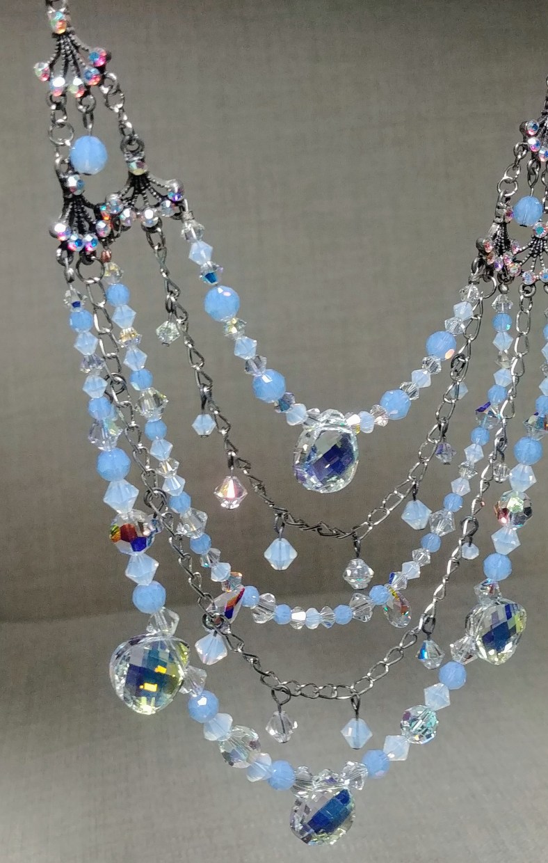 Swarovski bling necklace